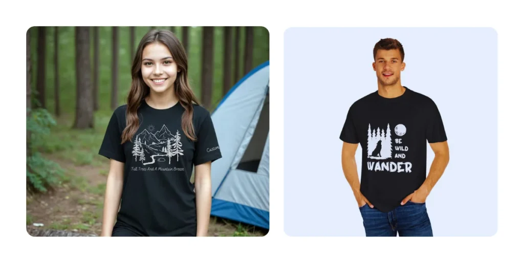 Outdoor and Adventure T-shirt design