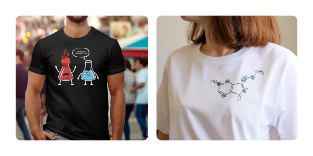 Science and Technology t-shirt design