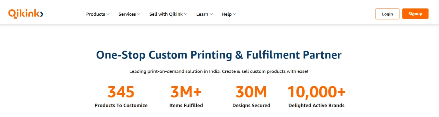 qikink helps 10000+ brands to sell products