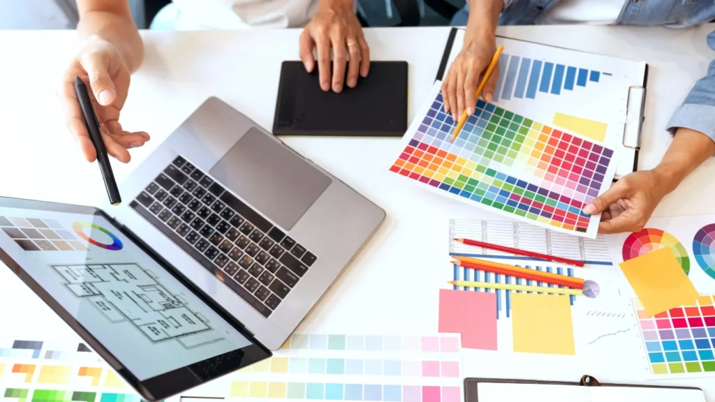 How to build a brand from scratch choosing color palette