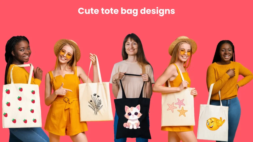 cute tote bag designs