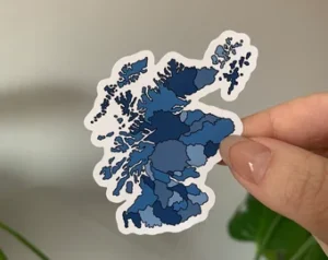 map sticker