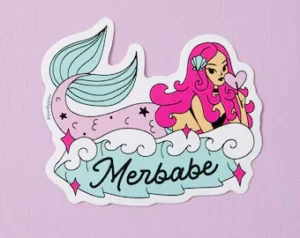 mermaid sticker