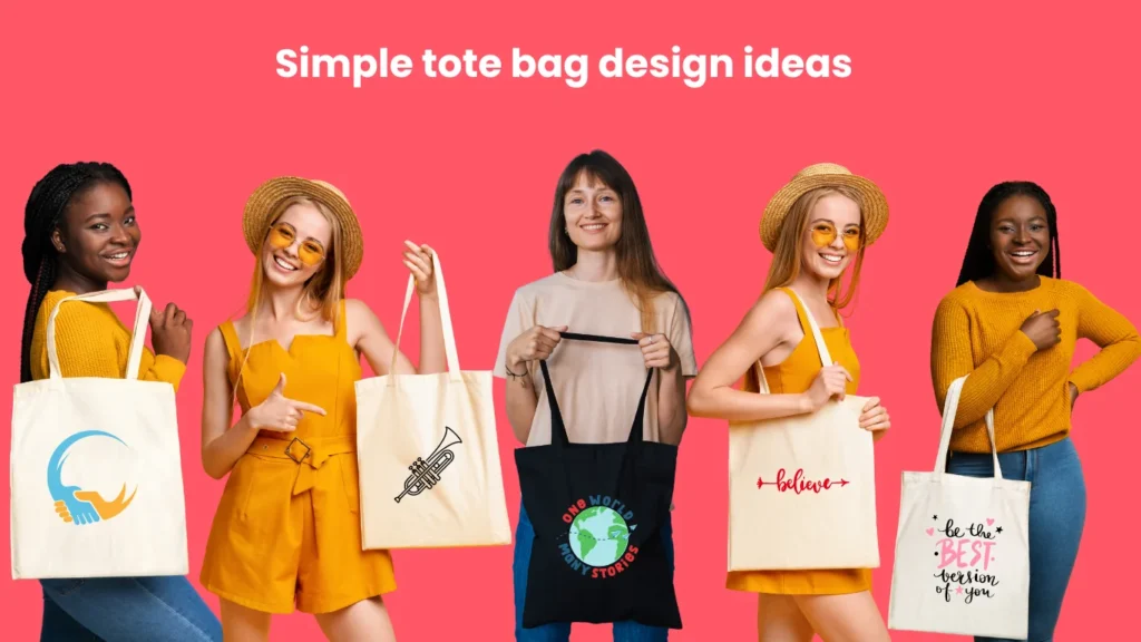 simple tote bag design ideas