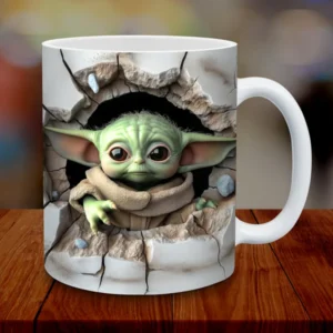 3D cartoon mug design