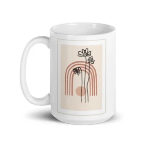 Boho art mug designs