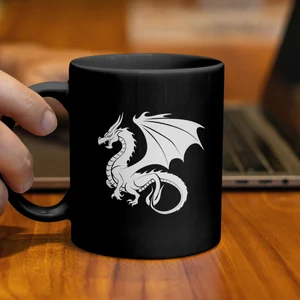 Dragon mug design