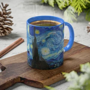 Starry night mug design