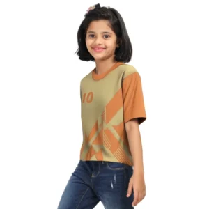 Girls Sports t-shirt qikink print on demand