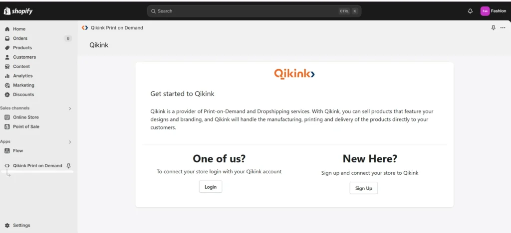 Get Started to Qikink-Shopify Product API-Qikink