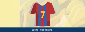 Sports T-Shirt Printing in India Digital, Sublimation, and Custom Name Printing Options