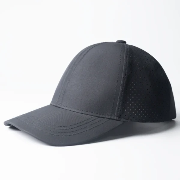 Black sports cap online qikink