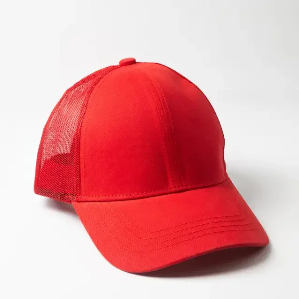 Red trucker cap online india qikink