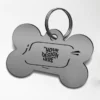 custom pet tags bone dog tag qikink