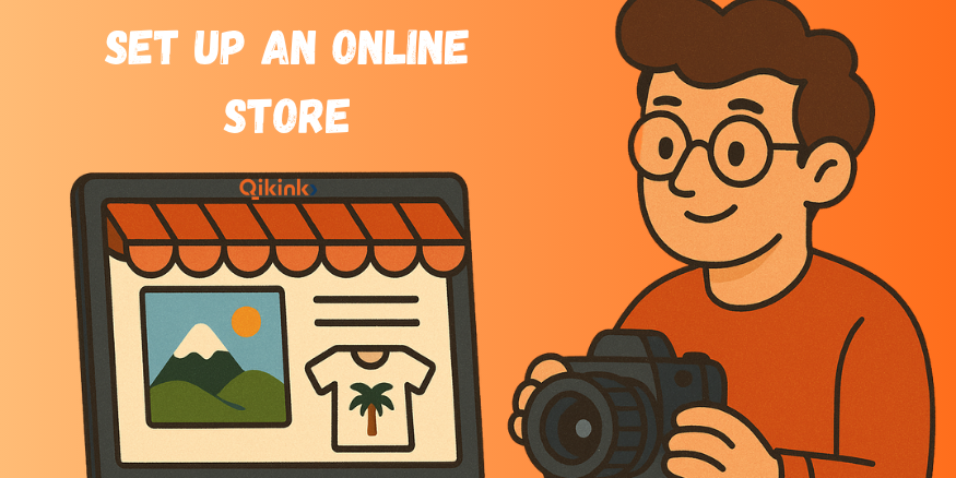 Set Up an Online store to sell photography prints​ online - Qikink