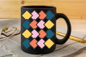 Abstract coffee mug design-qikink